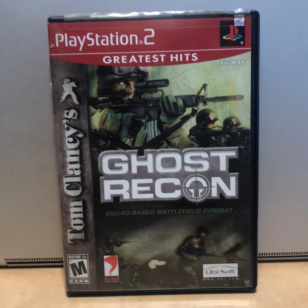 Excellent complete condition Ghost Recon for PS2